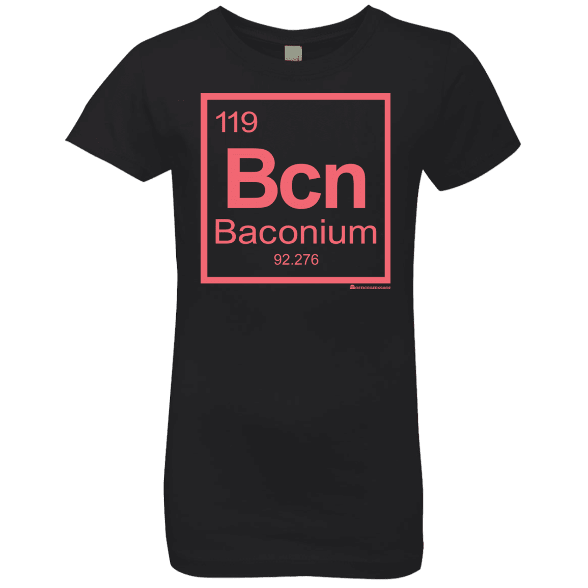 T-Shirts Black / YXS Baconium Girls Premium T-Shirt