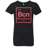T-Shirts Black / YXS Baconium Girls Premium T-Shirt