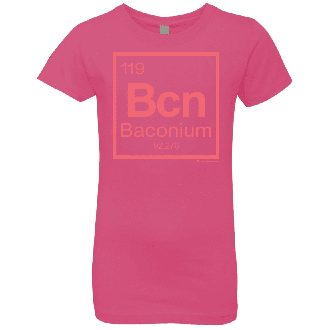 T-Shirts Hot Pink / YXS Baconium Girls Premium T-Shirt