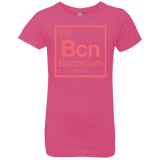 T-Shirts Hot Pink / YXS Baconium Girls Premium T-Shirt