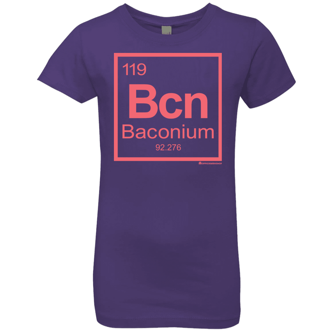 T-Shirts Purple Rush / YXS Baconium Girls Premium T-Shirt
