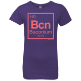 T-Shirts Purple Rush / YXS Baconium Girls Premium T-Shirt