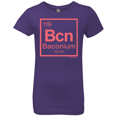 T-Shirts Purple Rush / YXS Baconium Girls Premium T-Shirt
