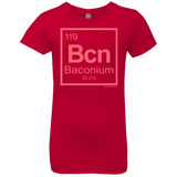 T-Shirts Red / YXS Baconium Girls Premium T-Shirt