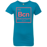 T-Shirts Turquoise / YXS Baconium Girls Premium T-Shirt