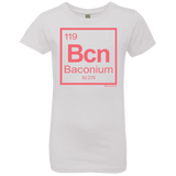 T-Shirts White / YXS Baconium Girls Premium T-Shirt