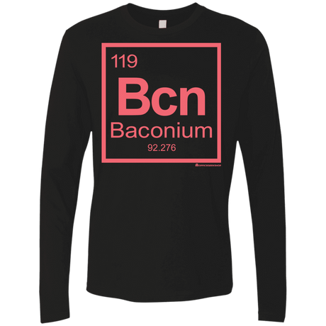 T-Shirts Black / Small Baconium Men's Premium Long Sleeve