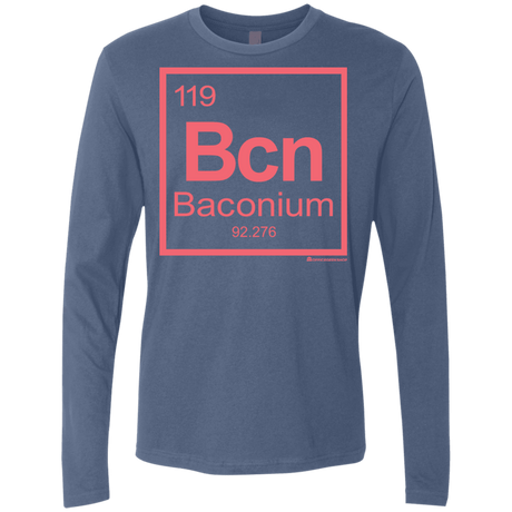T-Shirts Indigo / Small Baconium Men's Premium Long Sleeve