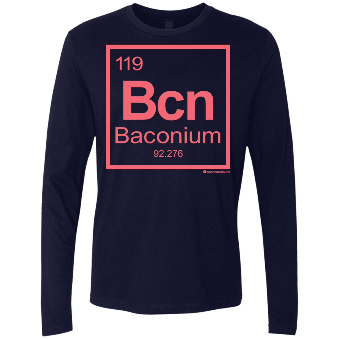 T-Shirts Midnight Navy / Small Baconium Men's Premium Long Sleeve