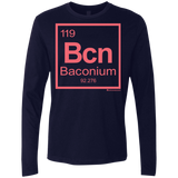 T-Shirts Midnight Navy / Small Baconium Men's Premium Long Sleeve