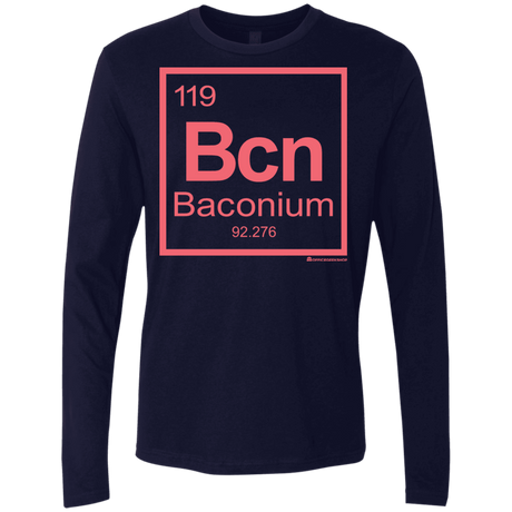 T-Shirts Midnight Navy / Small Baconium Men's Premium Long Sleeve