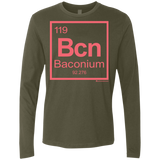 T-Shirts Military Green / Small Baconium Men's Premium Long Sleeve