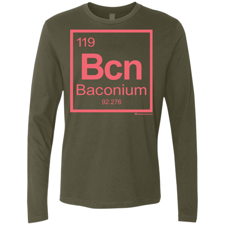 T-Shirts Military Green / Small Baconium Men's Premium Long Sleeve