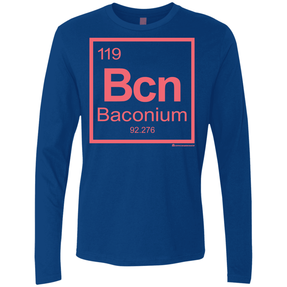 T-Shirts Royal / Small Baconium Men's Premium Long Sleeve
