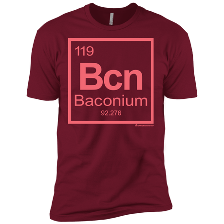 T-Shirts Cardinal / X-Small Baconium Men's Premium T-Shirt