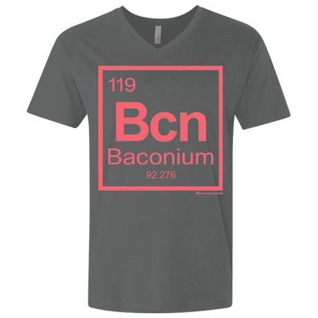 T-Shirts Heavy Metal / X-Small Baconium Men's Premium V-Neck