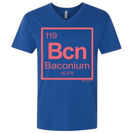 T-Shirts Royal / X-Small Baconium Men's Premium V-Neck