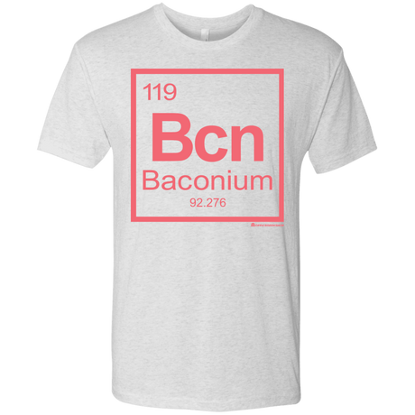 T-Shirts Heather White / Small Baconium Men's Triblend T-Shirt
