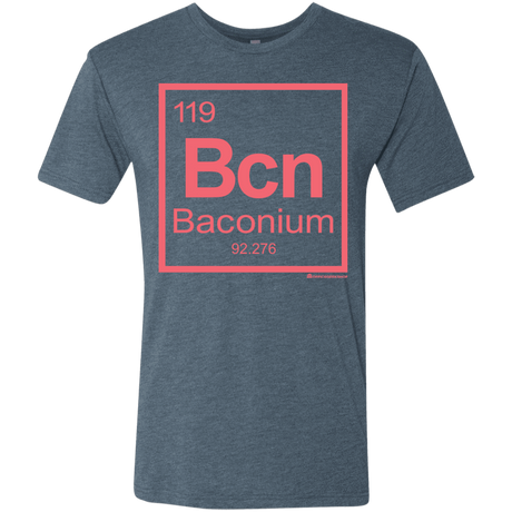 T-Shirts Indigo / Small Baconium Men's Triblend T-Shirt