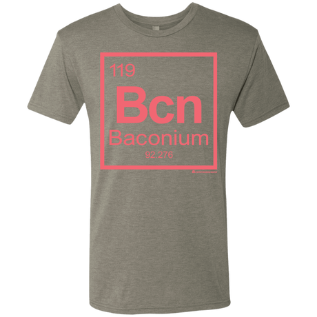 T-Shirts Venetian Grey / Small Baconium Men's Triblend T-Shirt