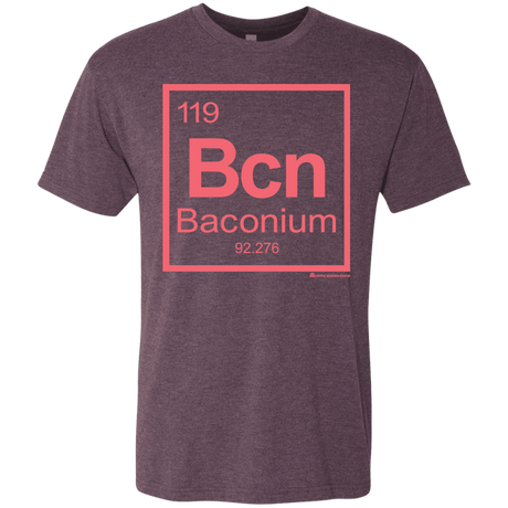 T-Shirts Vintage Purple / Small Baconium Men's Triblend T-Shirt