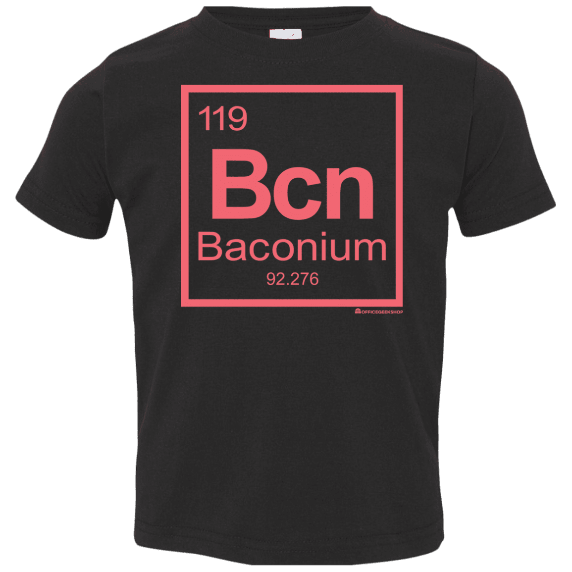 T-Shirts Black / 2T Baconium Toddler Premium T-Shirt