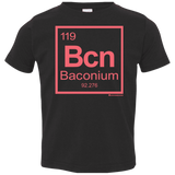 T-Shirts Black / 2T Baconium Toddler Premium T-Shirt