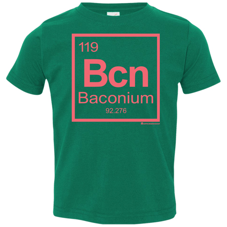 T-Shirts Kelly / 2T Baconium Toddler Premium T-Shirt