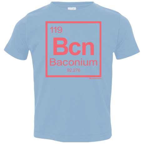 T-Shirts Light Blue / 2T Baconium Toddler Premium T-Shirt