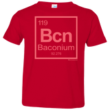 T-Shirts Red / 2T Baconium Toddler Premium T-Shirt