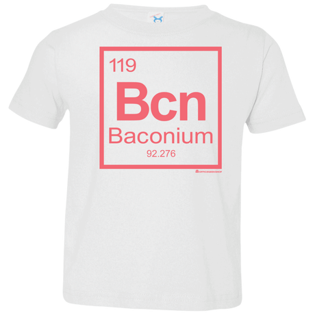 T-Shirts White / 2T Baconium Toddler Premium T-Shirt