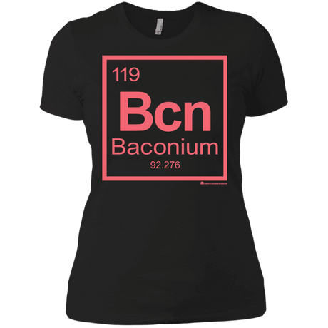 T-Shirts Black / X-Small Baconium Women's Premium T-Shirt
