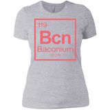T-Shirts Heather Grey / X-Small Baconium Women's Premium T-Shirt