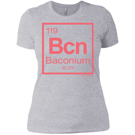 T-Shirts Heather Grey / X-Small Baconium Women's Premium T-Shirt