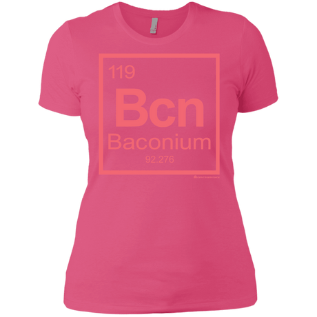 T-Shirts Hot Pink / X-Small Baconium Women's Premium T-Shirt