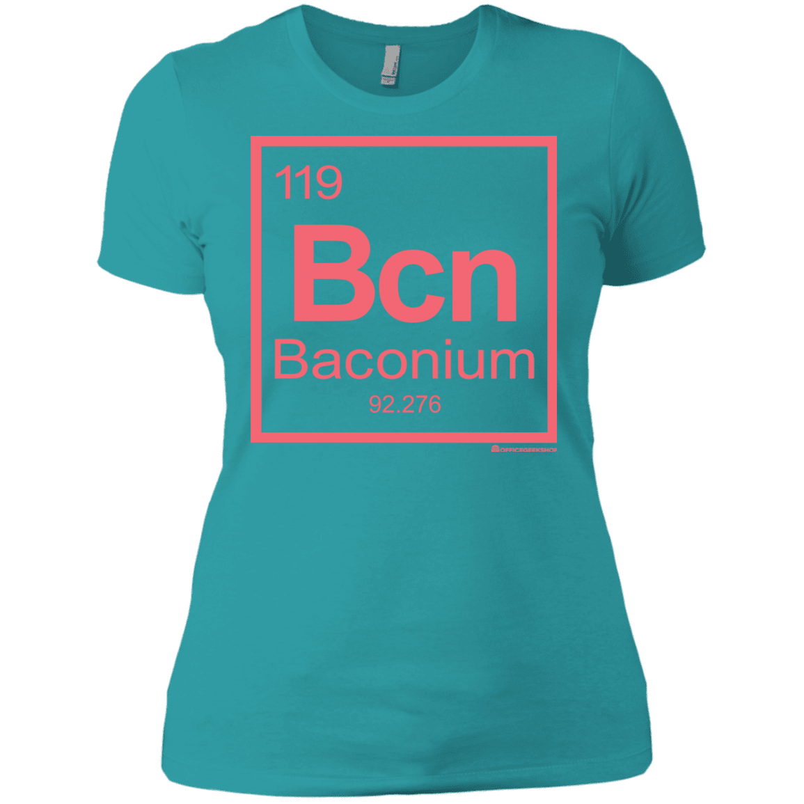 T-Shirts Tahiti Blue / X-Small Baconium Women's Premium T-Shirt