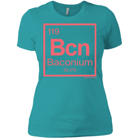 T-Shirts Tahiti Blue / X-Small Baconium Women's Premium T-Shirt