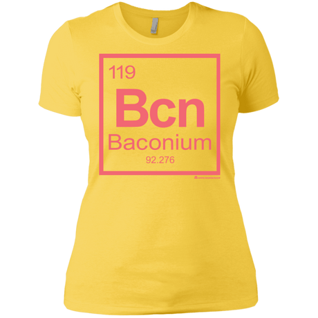 T-Shirts Vibrant Yellow / X-Small Baconium Women's Premium T-Shirt