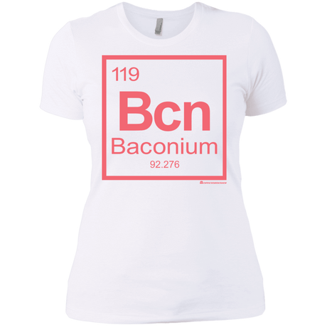 T-Shirts White / X-Small Baconium Women's Premium T-Shirt