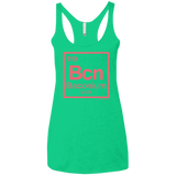 T-Shirts Envy / X-Small Baconium Women's Triblend Racerback Tank
