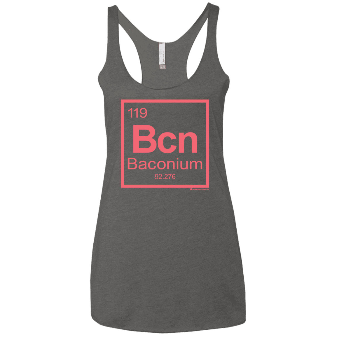 T-Shirts Premium Heather / X-Small Baconium Women's Triblend Racerback Tank