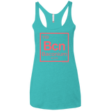 T-Shirts Tahiti Blue / X-Small Baconium Women's Triblend Racerback Tank