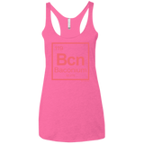T-Shirts Vintage Pink / X-Small Baconium Women's Triblend Racerback Tank