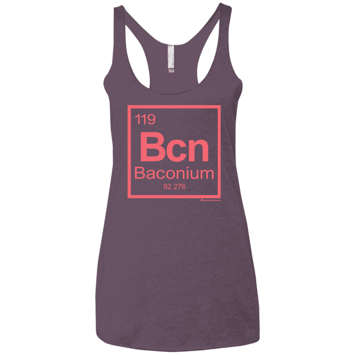 T-Shirts Vintage Purple / X-Small Baconium Women's Triblend Racerback Tank