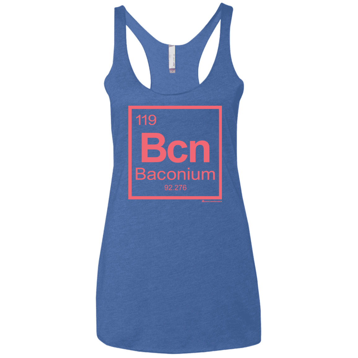 T-Shirts Vintage Royal / X-Small Baconium Women's Triblend Racerback Tank