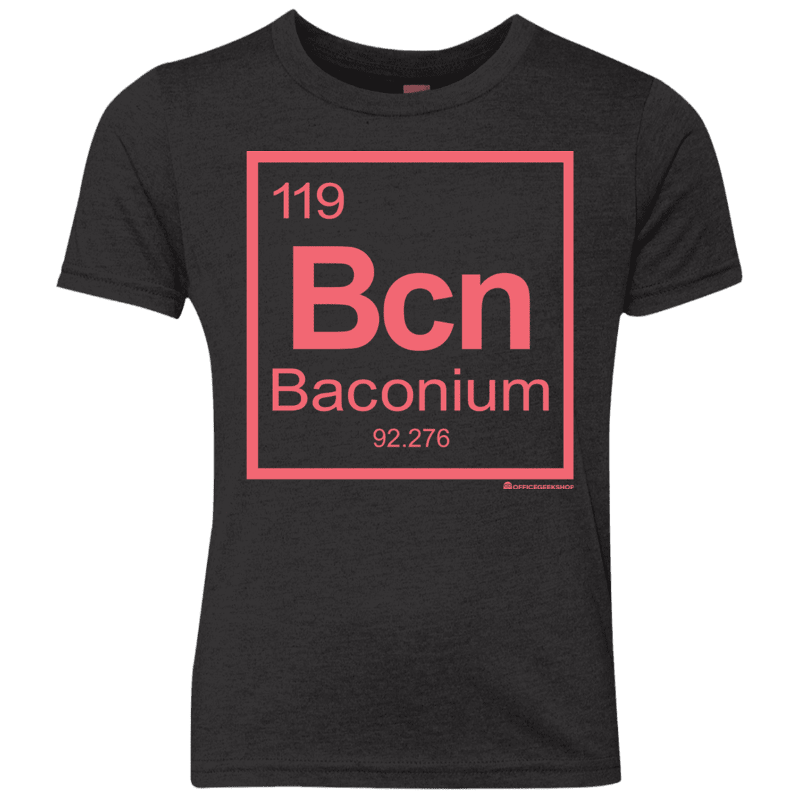 T-Shirts Vintage Black / YXS Baconium Youth Triblend T-Shirt