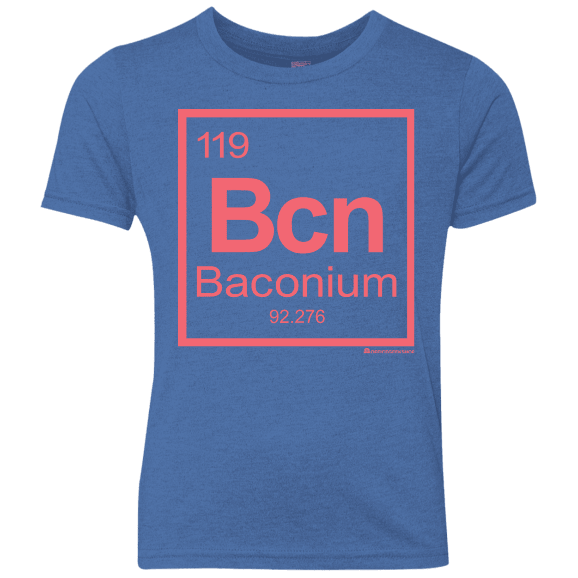 T-Shirts Vintage Royal / YXS Baconium Youth Triblend T-Shirt