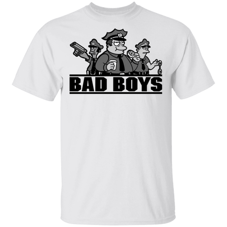 T-Shirts White / S Bad Boys T-Shirt