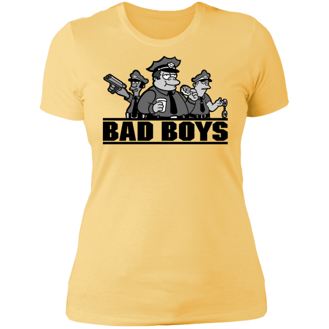 T-Shirts Banana Cream/ / S Bad Boys Women's Premium T-Shirt