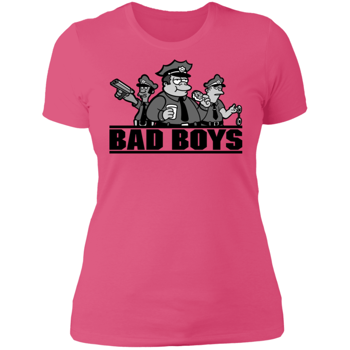 T-Shirts Hot Pink / S Bad Boys Women's Premium T-Shirt